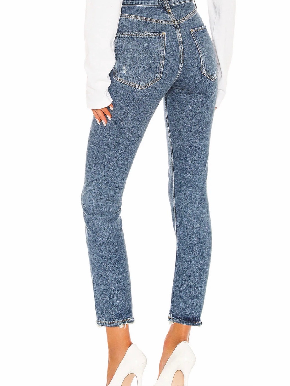 Agolde Riley High Rise Straight
Crop Jeans - Picture 2 of 7